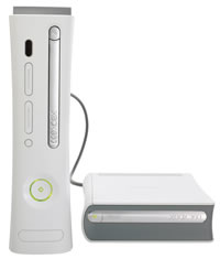 Xbox 360 met HD DVD speler