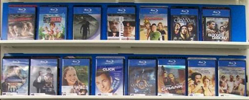 Blu-Ray in de winkel
