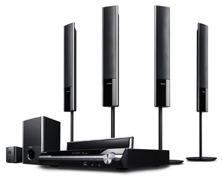 Sony DAV-DZ860 met draadloze luidsprekers