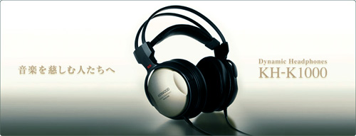 Kenwood ‘full-size’ hoofdtelefoon: de KH-K1000 Sound Meister Edition
