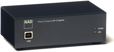 NAD PP3 draaitafel voorversterker USB