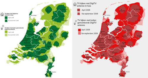 digitenne-vs-edpnet-dekking Vervang KPN-rood door EDP-rood, en je ziet exact hetzelfde dekkings-kaartje