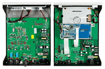 Musicial Fidelity m1-DAC en M1 CDT van binnen