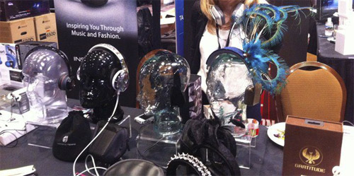 monster hoofdtelefoons op de CES 2012